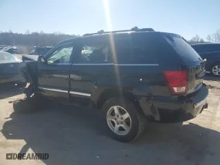 2007 Jeep Grand Cherokee Limited with VIN 1J8HR58P57C614549, listed as a Copart auction lot 48476745 with 0 mi miles and Salvage Title. Bid and sale history available at carsss.com. Image 2.