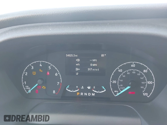 2023 Ford Transit Passenger XL with VIN 1FBAX2Y89PKA45043, listed as a IAAI auction lot 39253709 with 54,625 mi miles and . Bid and sale history available at DreamBid. Image 7.