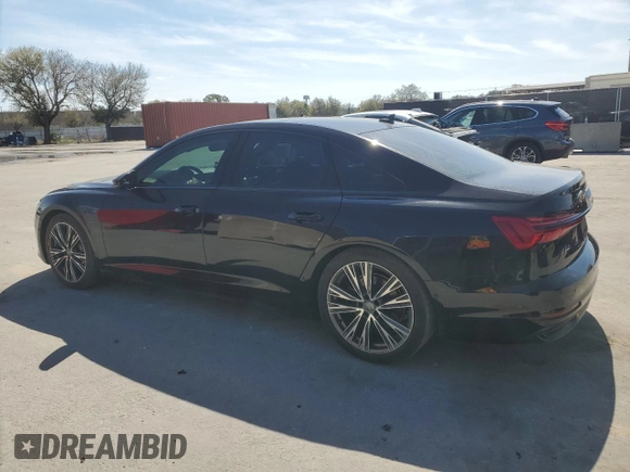2020 Audi A6 Premium Plus with VIN WAUE8AF28LN004959, listed as a Copart auction lot 46456095 with 78,597 mi miles and Clean Title. Bid and sale history available at carsss.com. Image 2.