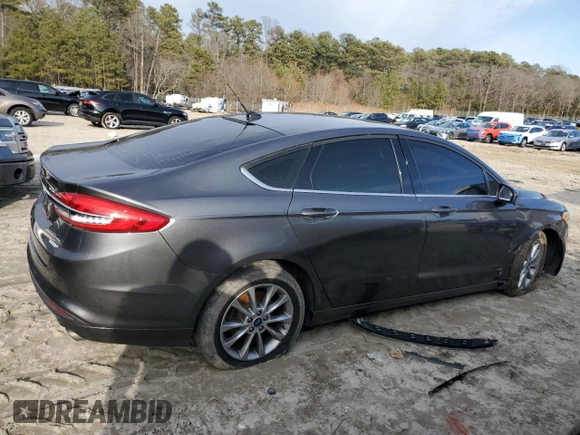 2017 Ford Fusion SE with VIN 3FA6P0HD2HR290613, listed as a Copart auction lot 45880655 with 133,583 mi miles and Clean Title. Bid and sale history available at carsss.com. Image 3.