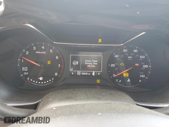 2022 Chevrolet TrailBlazer LT with VIN KL79MRSL4NB039142, listed as a Copart auction lot 52901105 with 56,049 mi miles and Salvage Title. Bid and sale history available at carsss.com. Image 9.