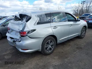2019 Infiniti QX60 Luxe with VIN 5N1DL0MMXKC554603, listed as a IAAI auction lot 41751072 with 49,654 mi miles and . Bid and sale history available at DreamBid. Image 4.
