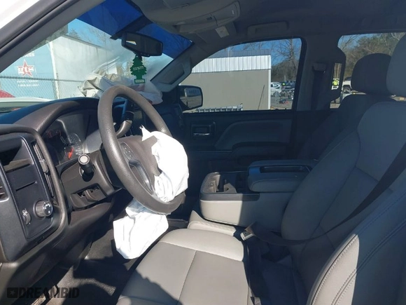 2019 Chevrolet Silverado 1500 LD Work Truck with VIN 2GCRCNEC6K1156808, listed as a IAAI auction lot 41372412 with 122,023 mi miles. Bid and sale history available at carsss.com. Image 5.