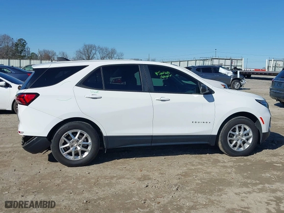 2022 Chevrolet Equinox LS with VIN 3GNAXHEV5NS170333, listed as a IAAI auction lot 41149010 with 55,793 mi miles. Bid and sale history available at carsss.com. Image 13.