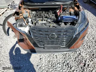 2021 Nissan Kicks SR with VIN 3N1CP5DV4ML505773, listed as a Copart auction lot 47424885 with 55,883 mi miles and Salvage Title. Bid and sale history available at carsss.com. Image 12.