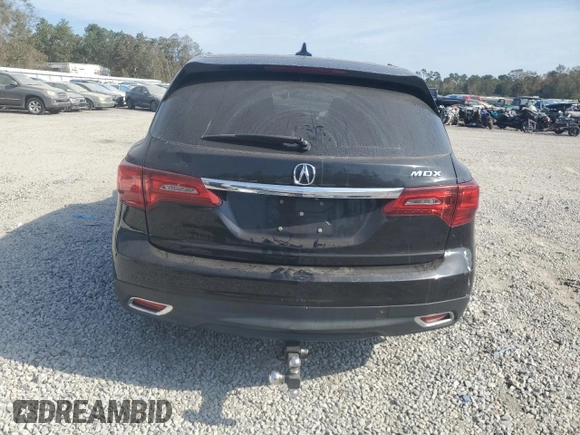 2016 Acura MDX with VIN 5FRYD3H21GB014353, listed as a Copart auction lot 79079244 with 174,801 mi miles and Salvage Title. Bid and sale history available at carsss.com. Image 6.
