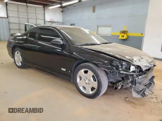 2006 Chevrolet Monte Carlo SS with VIN 2G1WL16C169325854, listed as a Copart auction lot 42837215 with 182,543 mi miles and Salvage Title. Bid and sale history available at carsss.com. Image 4.