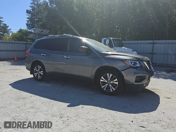 2019 Nissan Pathfinder SV with VIN 5N1DR2MM4KC641519, listed as a Copart auction lot 51615635 with 144,606 mi miles and Clean title. Bid and sale history available at DreamBid. Image 4.