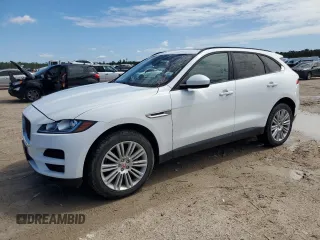 2018 Jaguar F-Pace 20d Premium with VIN SADCJ2FN1JA253966, listed as a Copart auction lot 56577485 with 119,093 mi miles and Clean Title. Bid and sale history available at DreamBid. Image 1.