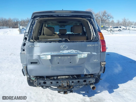 2007 Lexus GX 470 with VIN JTJBT20X470139936, listed as a IAAI auction lot 41507026 with 225,723 mi miles. Bid and sale history available at carsss.com. Image 6.