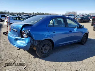 2009 Toyota Yaris with VIN JTDBT903891323833, listed as a Copart auction lot 47460975 with 134,524 mi miles and Salvage Title. Bid and sale history available at DreamBid. Image 3.