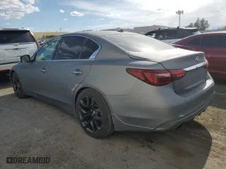 2017 Infiniti Q50 3.0t Premium with VIN JN1EV7AP4HM744493, listed as a Copart auction lot 54337105 with 101,685 mi miles and Clean Title. Bid and sale history available at carsss.com. Image 2.