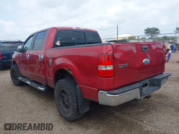 2007 Ford F-150 XLT with VIN 1FTPW14587FB72289, listed as a IAAI auction lot 42024069 with 195,520 mi miles. Bid and sale history available at carsss.com. Image 3.