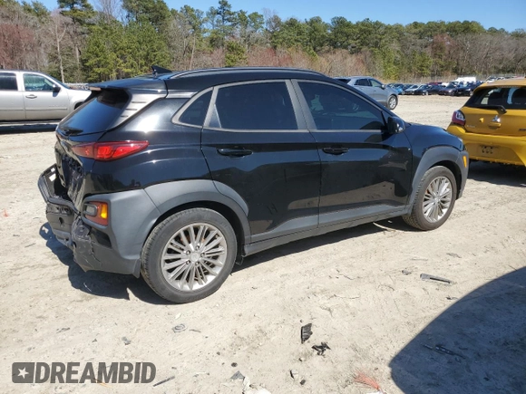 2019 Hyundai Kona SEL with VIN KM8K62AA7KU360206, listed as a Copart auction lot 48882235 with 120,730 mi miles and Salvage Title. Bid and sale history available at carsss.com. Image 3.