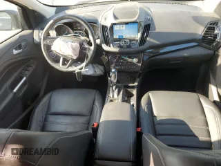 2019 Ford Escape Titanium with VIN 1FMCU0J96KUB22884, listed as a Copart auction lot 61979665 with 63,824 mi miles and Salvage title. Bid and sale history available at DreamBid. Image 8.