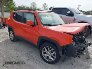 2016 Jeep Renegade Latitude with VIN ZACCJABT9GPD08778, listed as a IAAI auction lot 41981281 with 89,971 mi miles and . Bid and sale history available at carsss.com. Image 1.