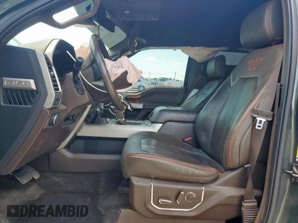 2015 Ford F-150 XLT with VIN 1FTEW1EF2FFA34289, listed as a Copart auction lot 56739435 with 120,293 mi miles and Salvage title. Bid and sale history available at DreamBid. Image 7.