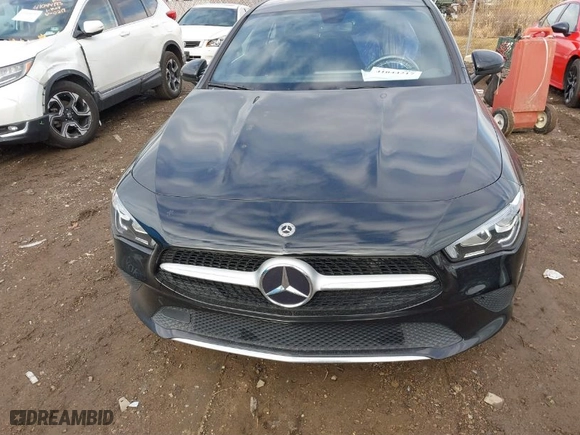 2023 Mercedes-Benz CLA with VIN W1K5J4HB7PN359171, listed as a IAAI auction lot 41044217 with 18,019 mi miles. Bid and sale history available at carsss.com. Image 12.