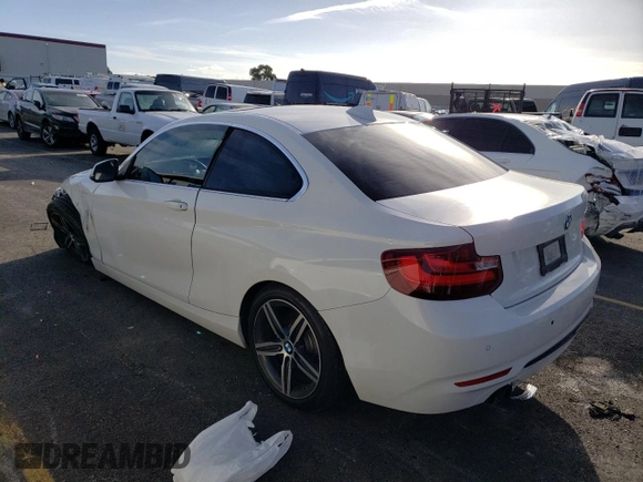 2017 BMW 2 Series 230i with VIN WBA2F9C52HV664251, listed as a Copart auction lot 78553163 with 76,528 mi miles. Bid and sale history available at carsss.com. Image 2.