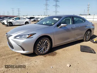2025 Lexus ES 300h Luxury with VIN 58AEA1C12SU057930, listed as a Copart auction lot 62031375 with 3,941 mi miles and Salvage title. Bid and sale history available at DreamBid. Image 1.