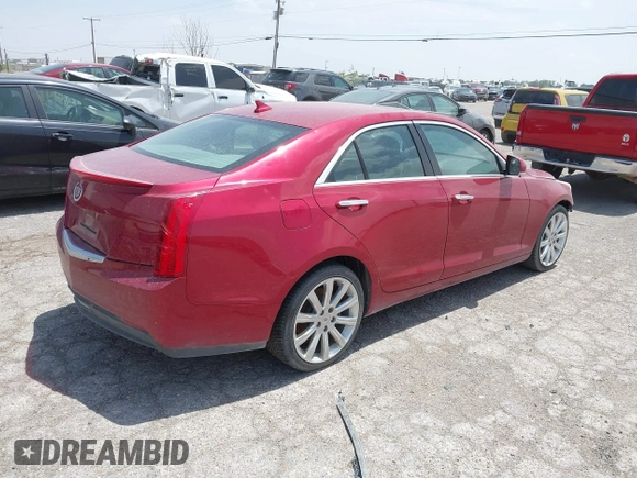2013 Cadillac ATS Luxury z VIN 1G6AB5SA1D0112168, wystawiony jako IAAI lot #42056123 z przebiegiem 160 566 mil mil oraz . Historia ofert i sprzedaży dostępna na DreamBid. Obrazek 4.