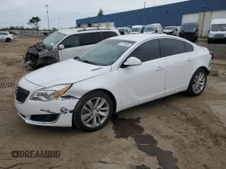 2016 Buick Regal Premium II z VIN 2G4GS5GX6G9191492, wystawiony jako Copart lot #57772935 z przebiegiem 56 469 mil mil oraz Czysty tytuł • Clean title. Historia ofert i sprzedaży dostępna na DreamBid. Obrazek 1.
