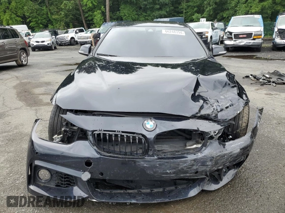 2019 BMW 4 Series 440i xDrive with VIN WBA4J7C52KBM76463, listed as a Copart auction lot 66248394 with 87,893 mi miles and Salvage Title. Bid and sale history available at carsss.com. Image 5.