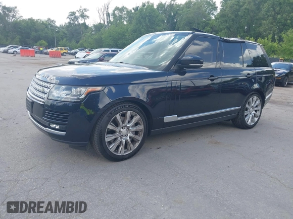 2015 Land Rover Range Rover Supercharged with VIN SALGS2TF1FA219503, listed as a IAAI auction lot 42580352 with 104,534 mi miles and . Bid and sale history available at DreamBid. Image 20.