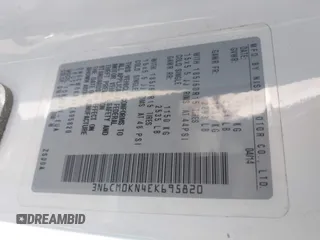 2014 Nissan NV200 S with VIN 3N6CM0KN4EK695820, listed as a IAAI auction lot 41695282 with 170,209 mi miles and . Bid and sale history available at DreamBid. Image 9.