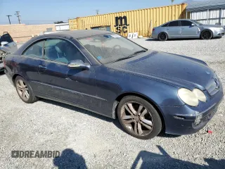 2006 Mercedes-Benz CLK 350 with VIN WDBTJ56J26F174826, listed as a Copart auction lot 73239344 with 183,307 mi miles and Clean Title. Bid and sale history available at carsss.com. Image 4.