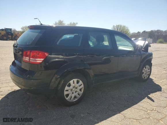2015 Dodge Journey American Value Pkg with VIN 3C4PDCAB1FT665280, listed as a Copart auction lot 48864065 with 142,835 mi miles and Salvage Title. Bid and sale history available at carsss.com. Image 3.