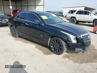2013 Cadillac ATS Premium with VIN 1G6AL5SX8D0138820, listed as a IAAI auction lot 41511765 with 227,852 mi miles. Bid and sale history available at carsss.com. Image 1.