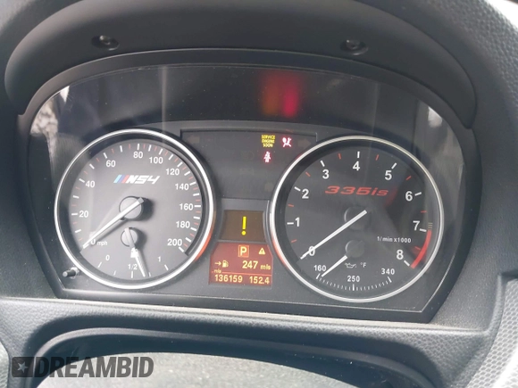 2011 BMW 3 Series 335is with VIN WBAKG1C52BE617565, listed as a IAAI auction lot 42076322 with 136,159 mi miles and . Bid and sale history available at carsss.com. Image 7.