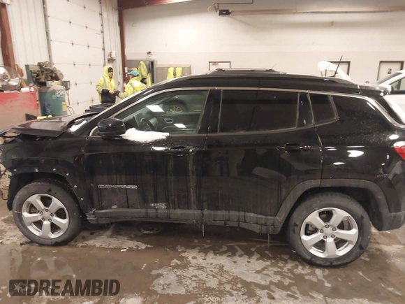 2022 Jeep Compass Latitude with VIN 3C4NJDBB5NT134974, listed as a IAAI auction lot 41379076 with 66,433 mi miles and . Bid and sale history available at DreamBid. Image 14.