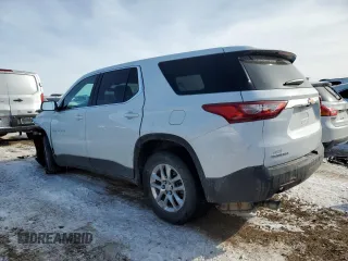 2021 Chevrolet Traverse LS with VIN 1GNERFKW4MJ173771, listed as a Copart auction lot 45528905 with 42,808 mi miles and Salvage Title. Bid and sale history available at carsss.com. Image 2.