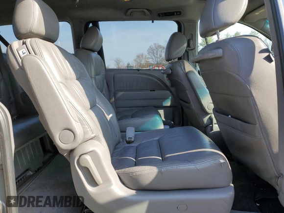 2010 Honda Odyssey EX-L with VIN 5FNRL3H69AB108144, listed as a Copart auction lot 54225615 with 56,609 mi miles and Salvage Title. Bid and sale history available at carsss.com. Image 11.