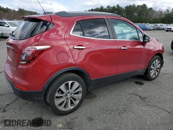 2018 Buick Encore Preferred with VIN KL4CJASB8JB625194, listed as a Copart auction lot 52187095 with 137,580 mi miles and Salvage Title. Bid and sale history available at DreamBid. Image 3.