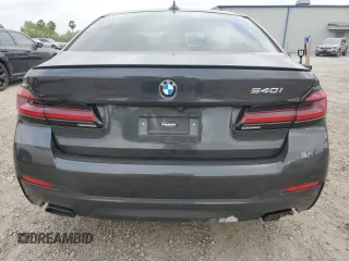 2023 BMW 5 Series 540i with VIN WBA53BJ04PCL88945, listed as a Copart auction lot 51529275 with Not provided miles and Salvage title. Bid and sale history available at DreamBid. Image 6.