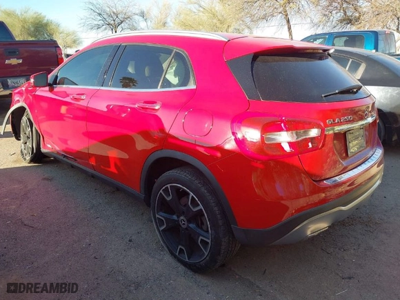 2019 Mercedes-Benz GLA with VIN WDCTG4EB3KJ548057, listed as a IAAI auction lot 41831725 with 59,968 mi miles. Bid and sale history available at carsss.com. Image 3.