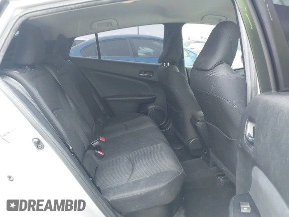 2018 Toyota Prius Two with VIN JTDKARFU7J3549201, listed as a IAAI auction lot 41589765 with 125,500 mi miles. Bid and sale history available at carsss.com. Image 8.