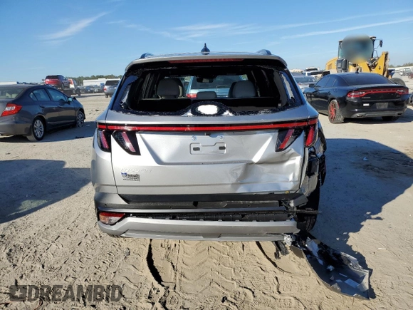 2025 Hyundai Tucson Limited with VIN 5NMJE3DE7SH487116, listed as a Copart auction lot 87692695 with 435 mi miles and Salvage Title. Bid and sale history available at carsss.com. Image 6.