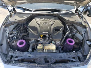 2020 Infiniti Q50 Pure with VIN JN1EV7AP5LM200190, listed as a Copart auction lot 48385695 with 47,861 mi miles and Salvage Title. Bid and sale history available at carsss.com. Image 12.