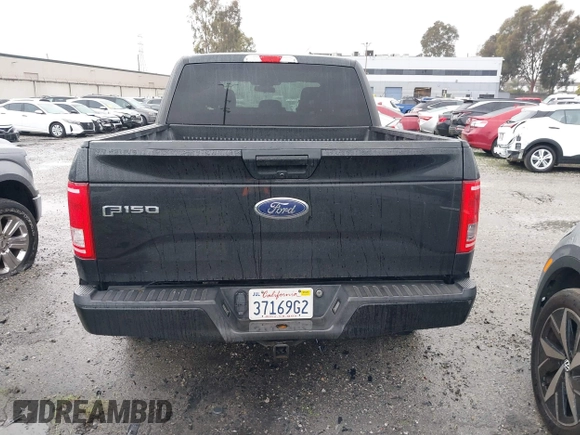 2015 Ford F-150 XL with VIN 1FTEW1CGXFKD98530, listed as a IAAI auction lot 41687753 with 104,281 mi miles. Bid and sale history available at carsss.com. Image 16.
