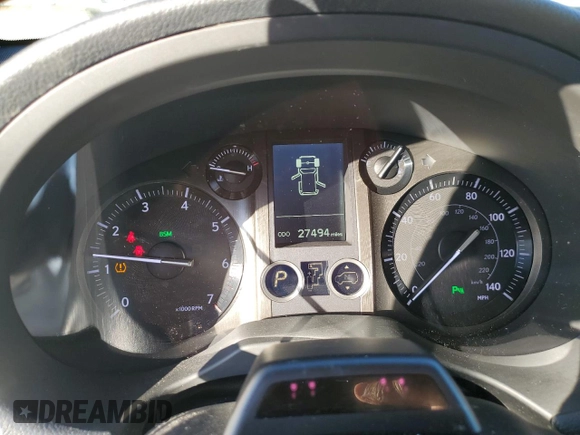 2017 Lexus GX 460 with VIN JTJJM7FX2H5162116, listed as a Copart auction lot 86663554 with 27,494 mi miles and Salvage title. Bid and sale history available at DreamBid. Image 9.