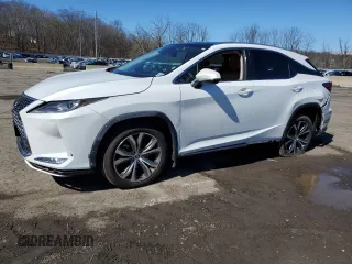 2022 Lexus RX 350 with VIN 2T2HZMDA7NC322095, listed as a Copart auction lot 49484325 with 124,042 mi miles and Salvage Title. Bid and sale history available at DreamBid. Image 1.