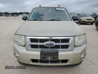 2011 Ford Escape XLT with VIN 1FMCU0D73BKB33590, listed as a Copart auction lot 53383975 with 0 mi miles and Salvage Title. Bid and sale history available at carsss.com. Image 5.