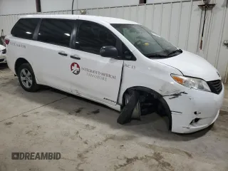2016 Toyota Sienna L with VIN 5TDZK3DC2GS735352, listed as a Copart auction lot 77198404 with 224,495 mi miles and Salvage title. Bid and sale history available at DreamBid. Image 4.