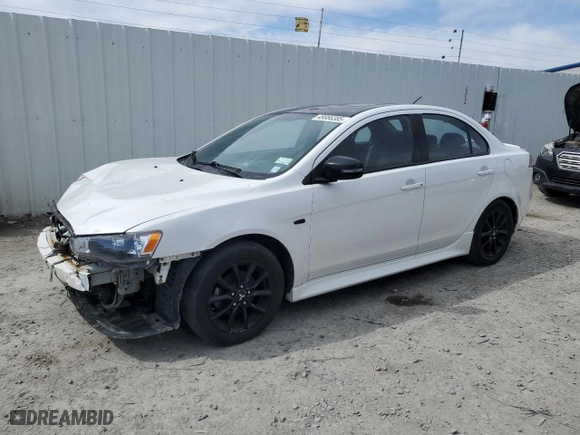 2017 Mitsubishi Lancer ES with VIN JA32U2FU0HU010419, listed as a Copart auction lot 49866385 with 116,864 mi miles and Salvage Title. Bid and sale history available at carsss.com. Image 1.
