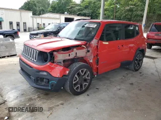 2018 Jeep Renegade Altitude z VIN ZACCJABB3JPG74329, wystawiony jako Copart lot #59609165 z przebiegiem 91 430 mil mil oraz Szkoda całkowita • Salvage title. Historia ofert i sprzedaży dostępna na DreamBid. Obrazek 1.