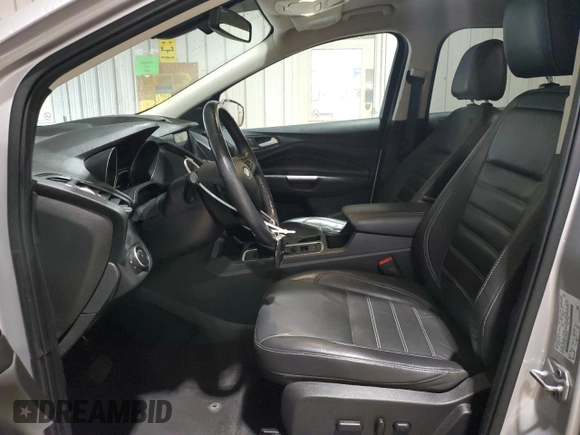 2017 Ford Escape Titanium with VIN 1FMCU9JD9HUC58945, listed as a Copart auction lot 52341485 with 31,074 mi miles and Salvage Title. Bid and sale history available at carsss.com. Image 7.